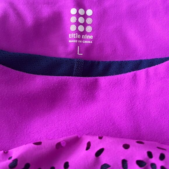 Title Nine Blue and Yellow Skorts - Picture 4 of 7